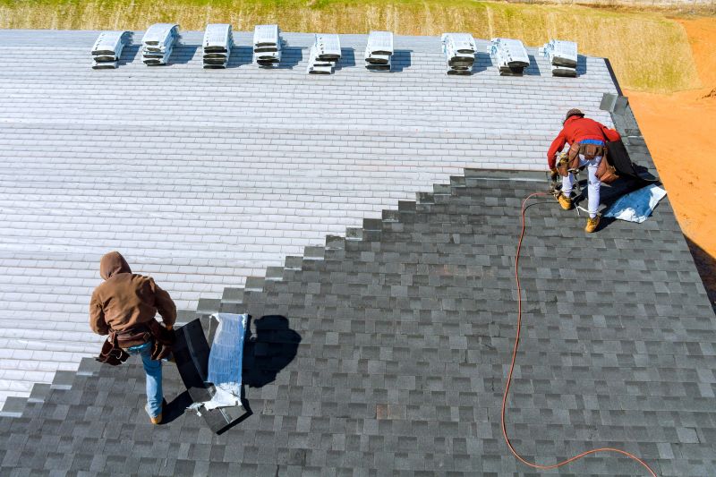 Asphalt Shingle Repair Crew